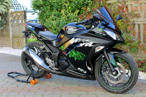Kawasaki Ninja 300 By Pietruszek Yzf R125 Yamaha Tzreu