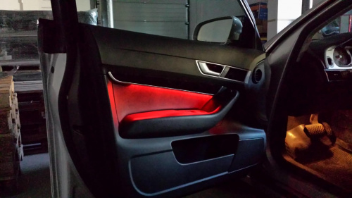 Forum Audi A6 / A7 Klub Polska Podświetlenie nóg pasażerów