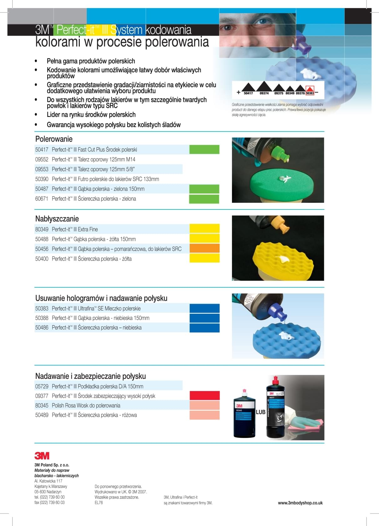 Ulotka 3M - System kodowania kolorami