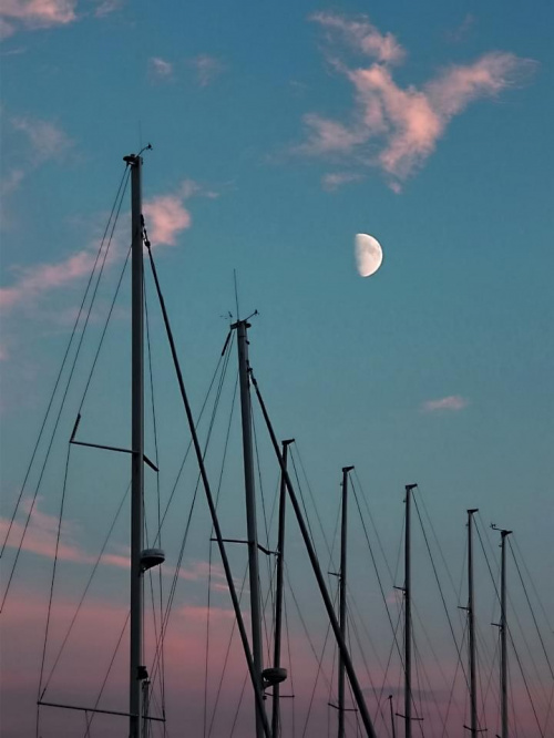 ...na dobranoc :) #jacht #żaglówka #marina