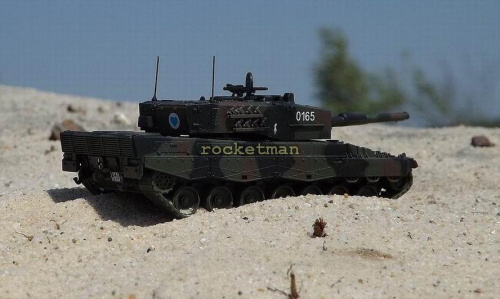 WOJSKO POLSKIE w skali 1:87 . czołg Leopard 2A4.