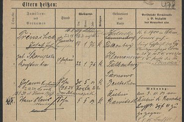 karta meldunkowa archiwum #archiwa #karty #meldunkowe #tłumaczenie