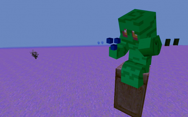 League of Minecraft - Amumu Splash Art #LeagueOfMinecraft