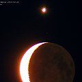 Bliska koniunkcja Księżyca i Wenus