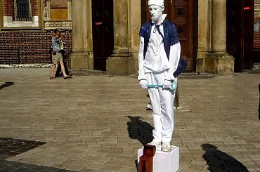 Mimy z Krakowa #mim #postać #praca #kraków