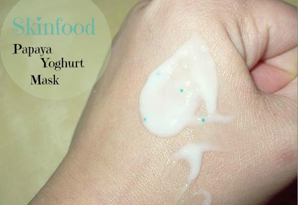 Konsystencja maseczki Skinfood Papaya Yoghurt Mask
