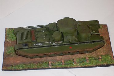 T-35 1/100 Zvezda #czołg #modelarstwo #zvezda #modele