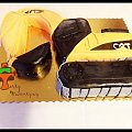 Tort koparka Cat #budowa #cat #koparka #tort #TortyKraków #TortyWalentynki #urodziny
