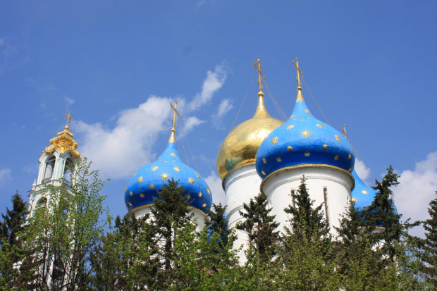 Sobór Wniebowzięcia #cerkiew #kopuły #rosja