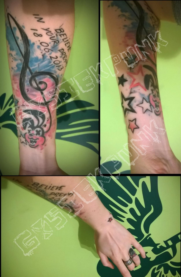 Green Day Tattoo #BillieJoeArmstrong #GreenDayTattoo #tattoos #tatuaż