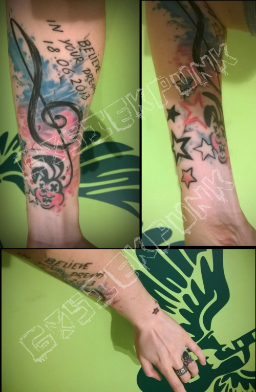 Green Day Tattoo #BillieJoeArmstrong #GreenDayTattoo #tattoos #tatuaż