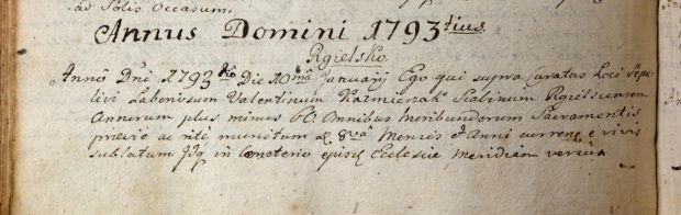 zg Walenty Kazmierzak Rgielsko 1793