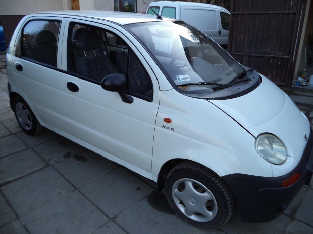 DAEWOO MATIZ 2003R 1-WŁASCICIEL ŚWIEŻY PRZEGLĄD I UBEZ. NOWY ROZRZĄD