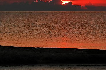Zlot (czarownic?) #wschód #sunrise #sea #morze