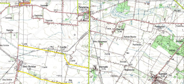 Mapa jakości dróg Żelazków Biernatki #dróg #jakości #Kalisz #Kalisza #mapa #MapaJakościDróg