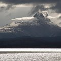 Lofoty - śnieg w sierpniu.