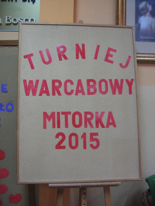 Międzyparafialny Turniej Warcabowy *Mitorka 2015* Oratorium Toruń - 07.03.2015 r.